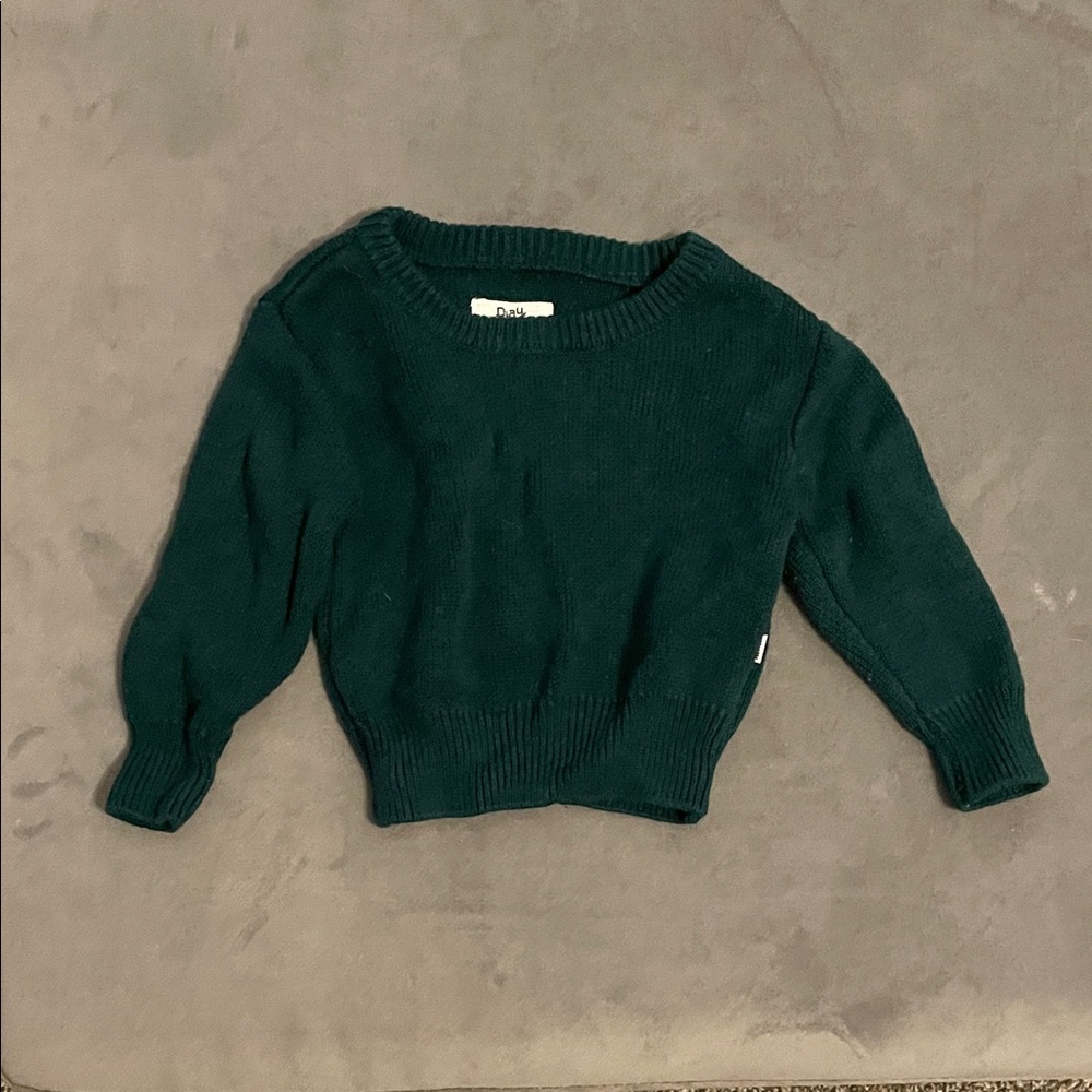 Emerald little sleepies sweater